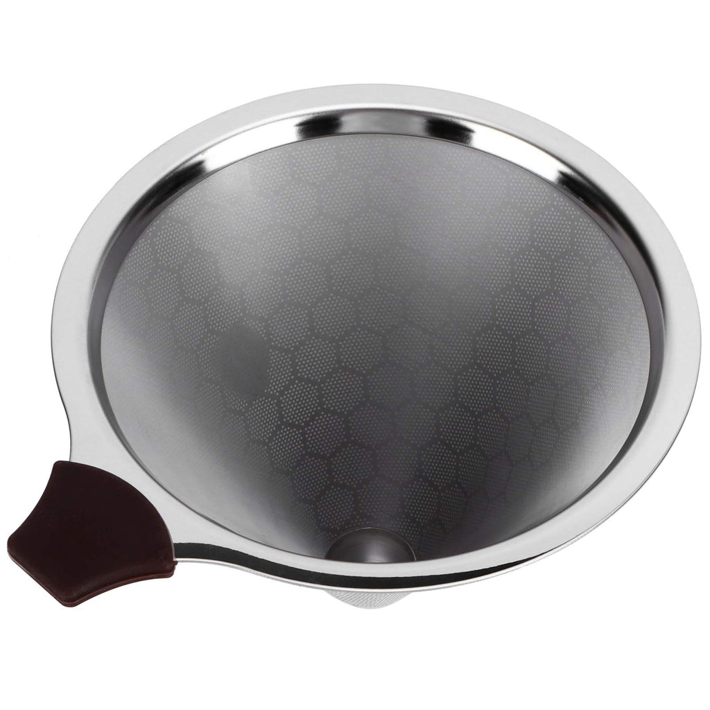 600ml High Temp Glass Coffee Drip Pot with Reusable Filter K7096