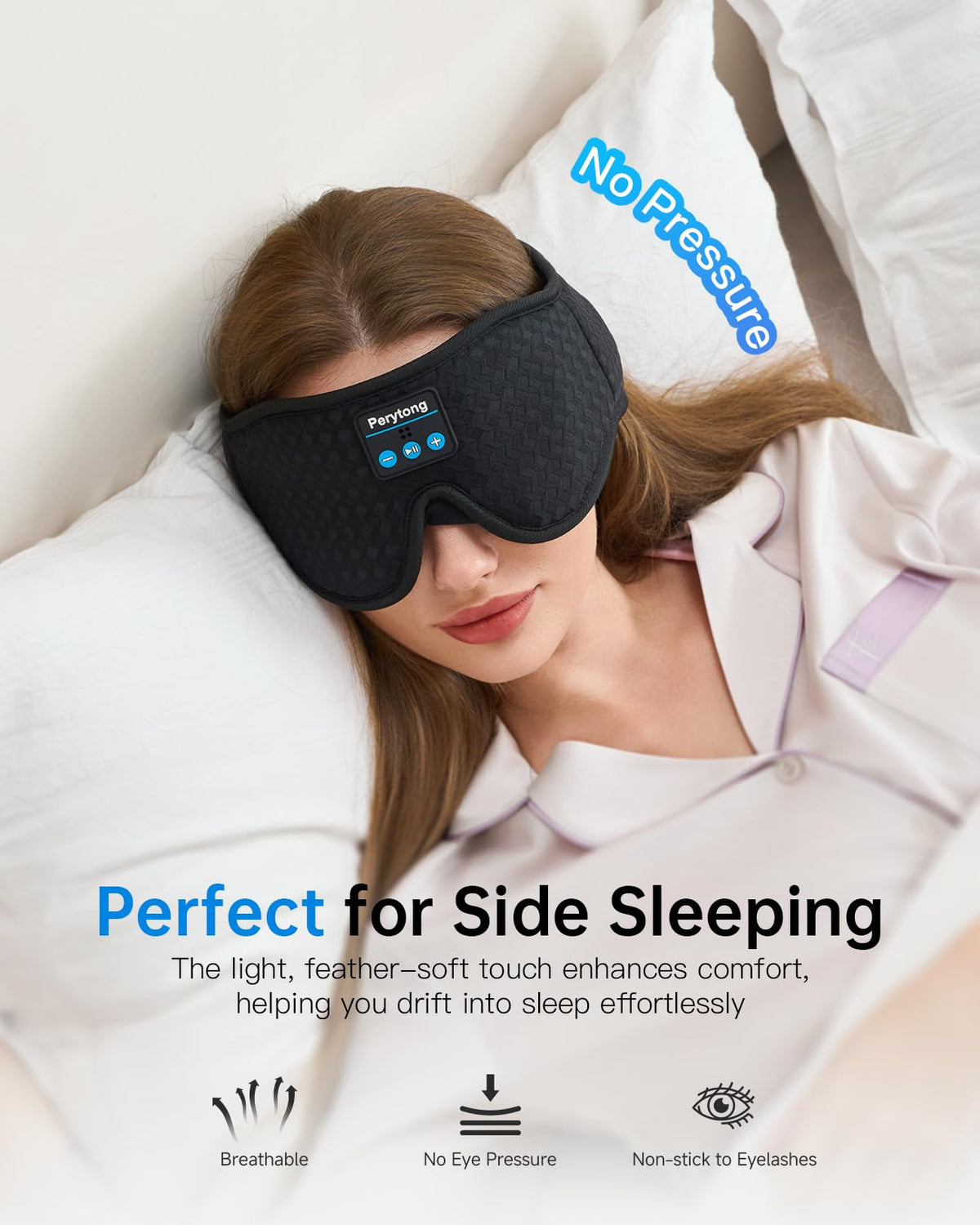 Bluetooth Sleep Mask with Headphones C294880