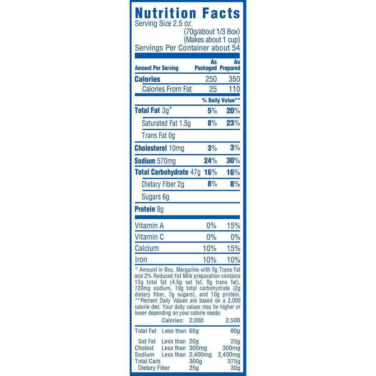 Macaroni & Cheese 7.25 oz 18 Boxes U7001