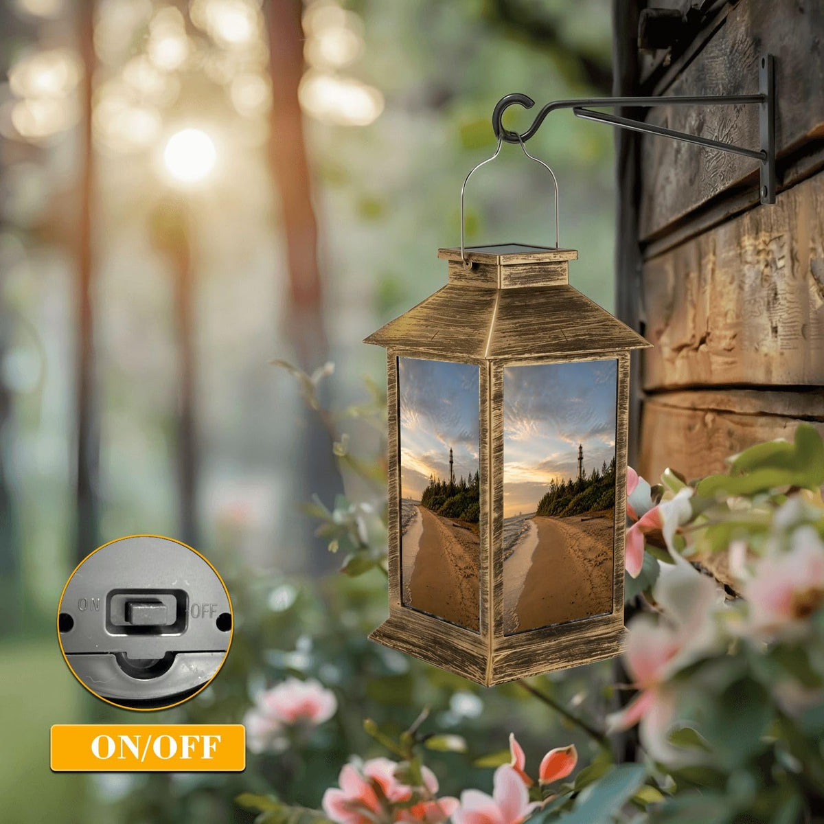 Waterproof LED Solar Lantern L5439