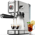 20 Bar Stainless Steel Espresso Machine with Milk Frother L267