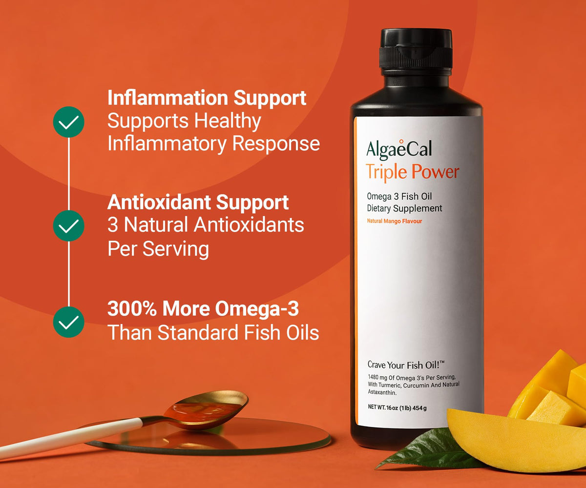 Omega 3 Fish Oil Liquid 1200mg 16 oz E205