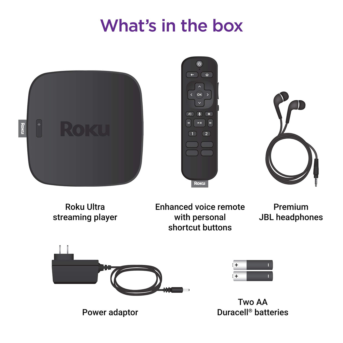 4K Streaming Media Player with Headphones L4210