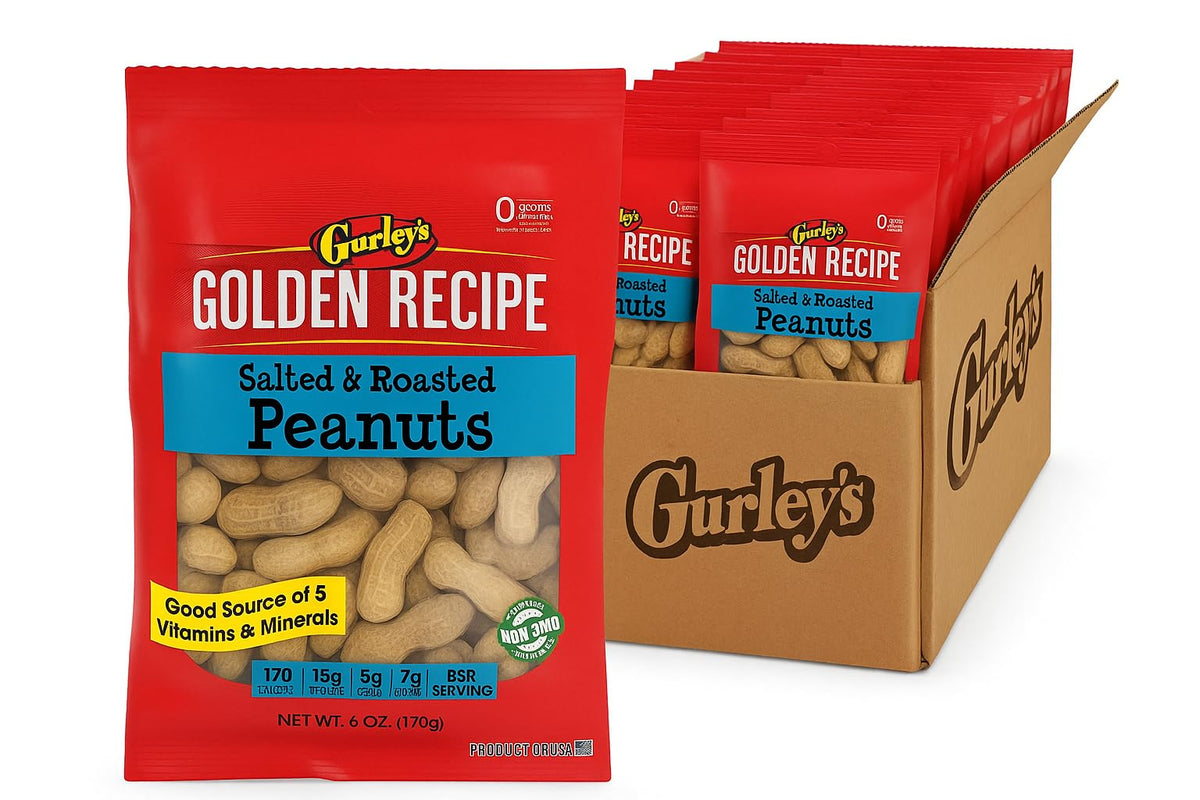 Roasted & Salted Peanuts in Shell 6 oz (12-Pack) E35366