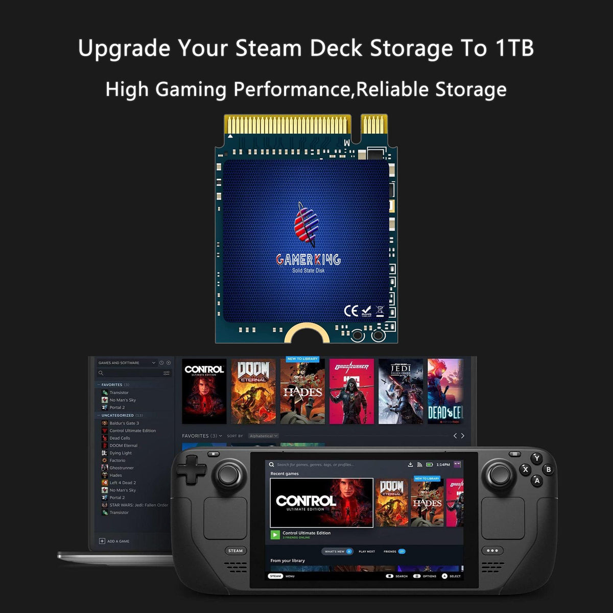 128GB M.2 2230 NVMe PCIe Gen 3.0X4 Internal SSD R4413