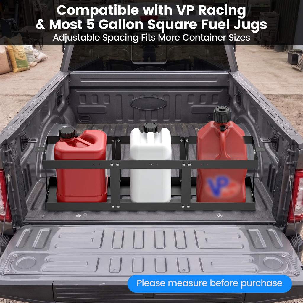 Adjustable 5 Gallon Fuel Jug Holder C47419