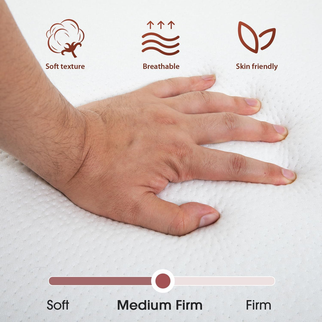 3 Inch Twin Trifold Mattress with Washable Cover M114