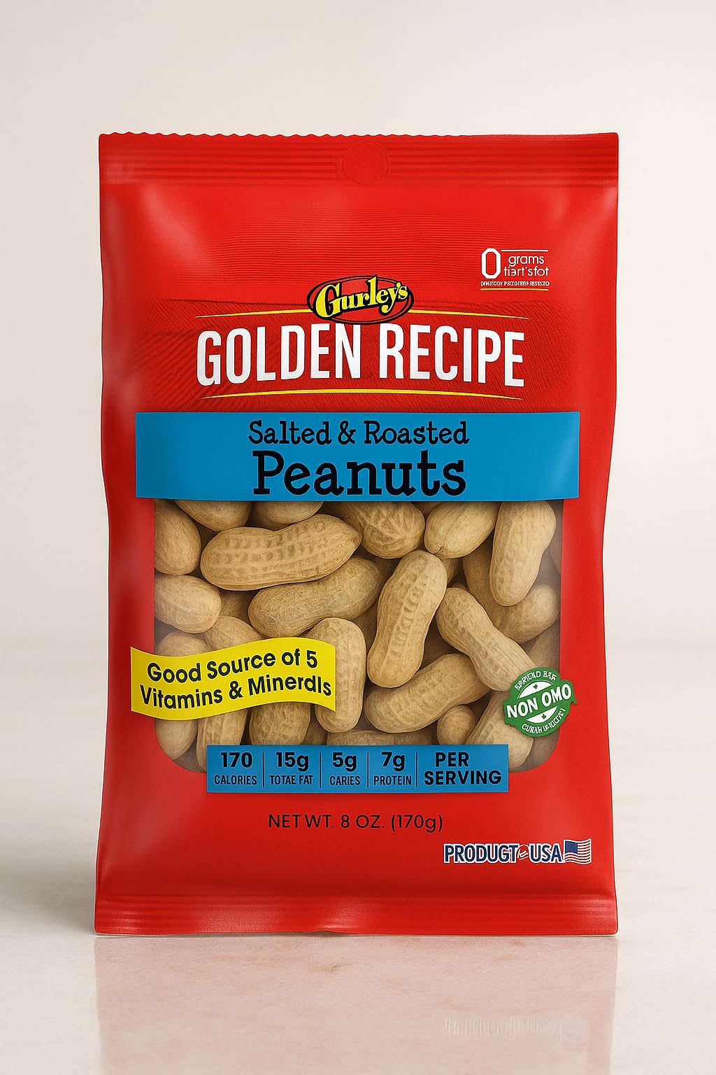 Roasted & Salted Peanuts in Shell 6 oz (12-Pack) E35366