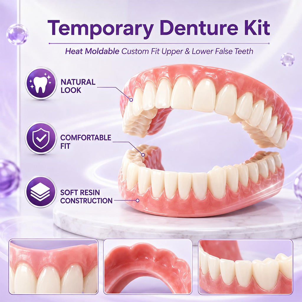 Heat Moldable Temporary Denture Kit 1 Set X8852