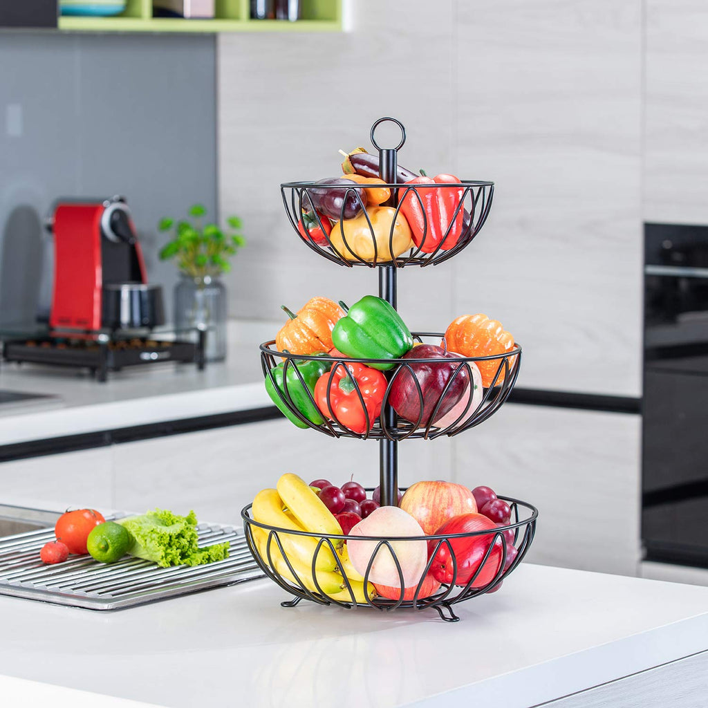 3 Tier Metal Fruit Basket X702