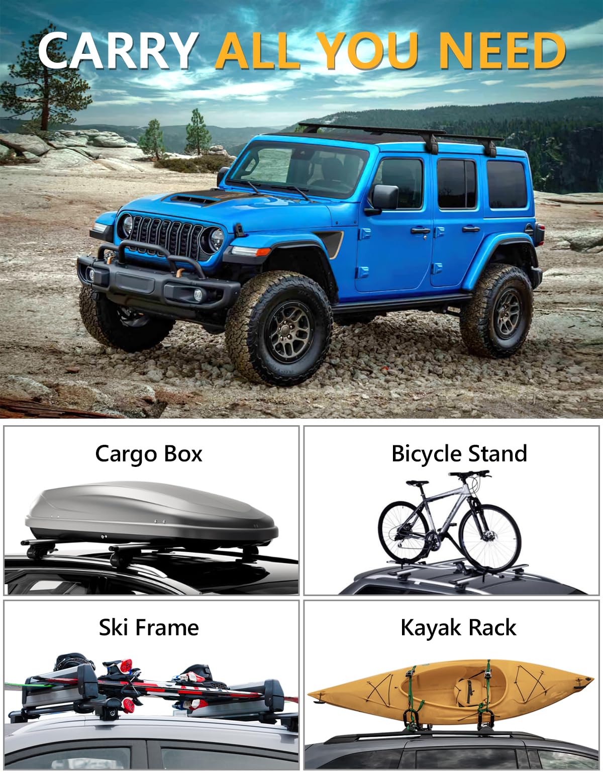 Roof Rack Cross Bars S4027