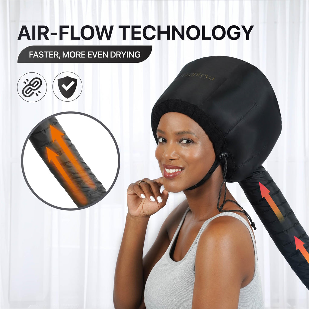 Hooded Hair Dryer Attachment with Headband Z451843