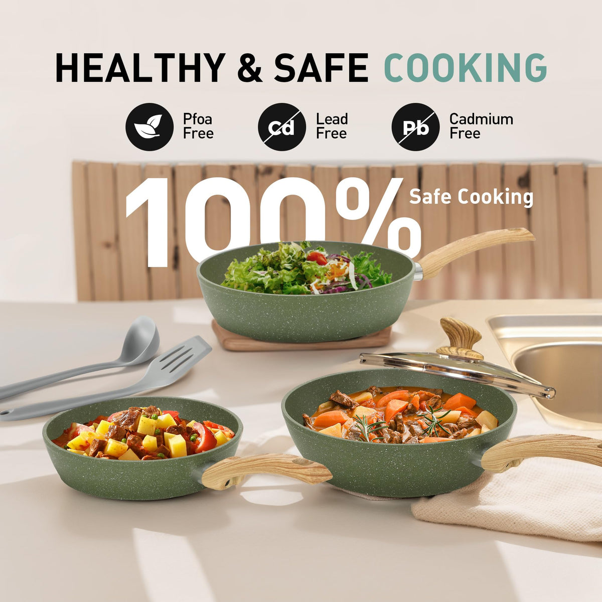 12 Pcs Non Stick Cookware Set D451723