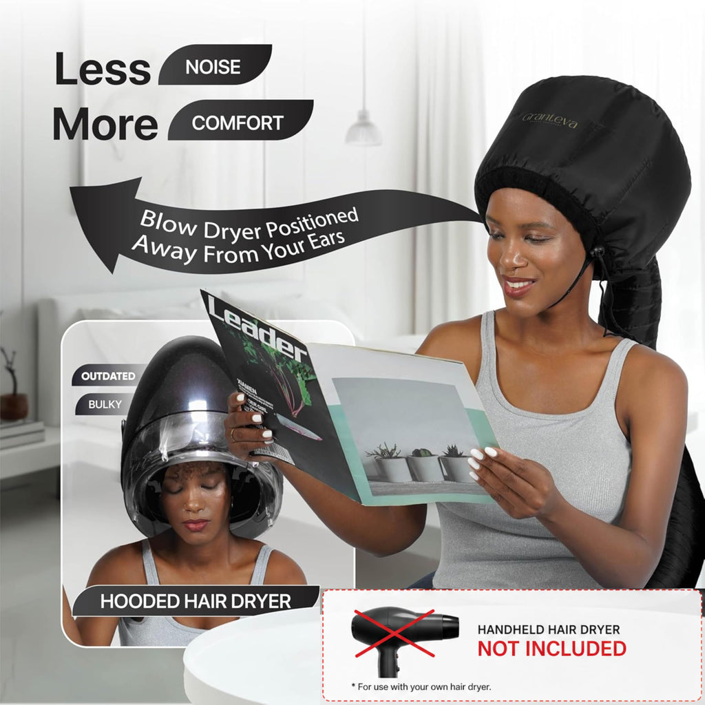 Hooded Hair Dryer Attachment with Headband Z451843