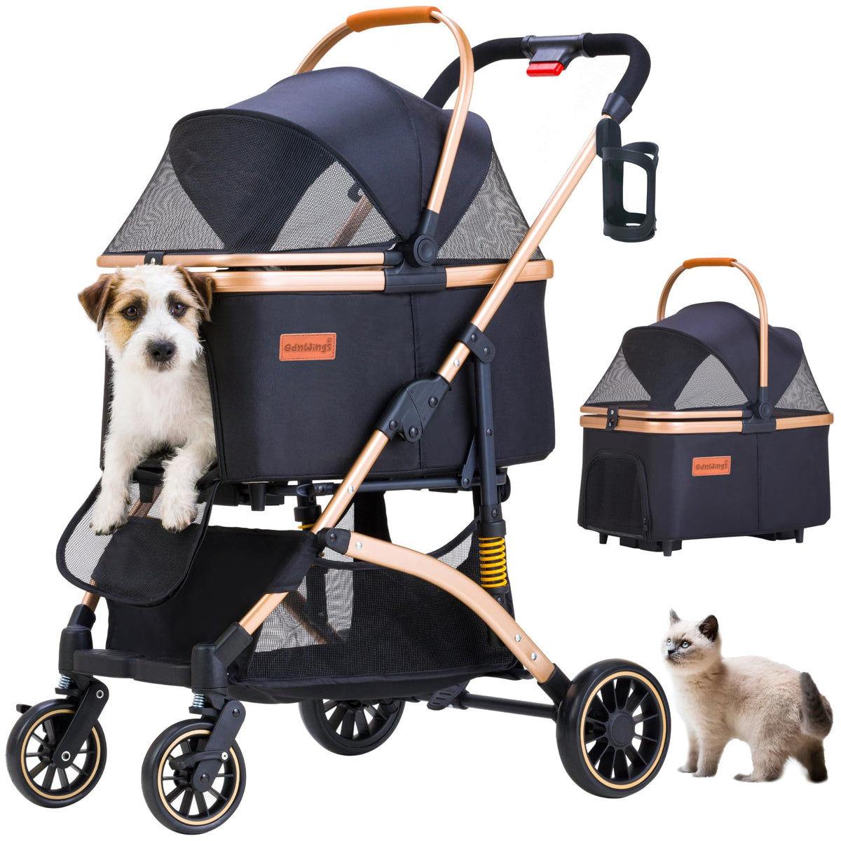 Pet Stroller for Small Dogs Cats J621447