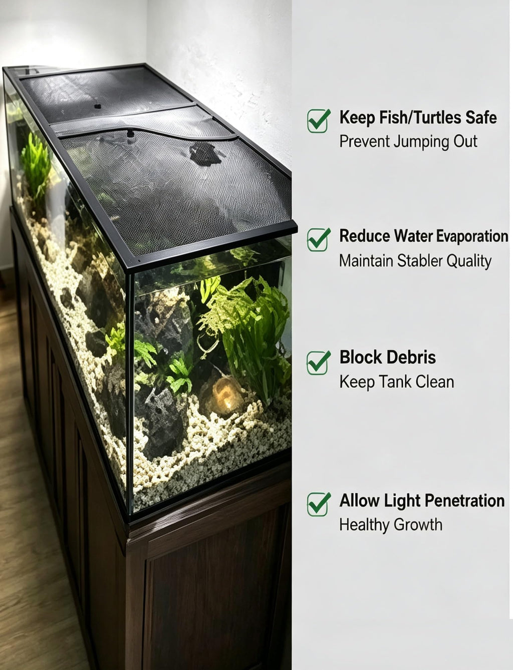 Aluminum Mesh Lid for Fish Tank N917