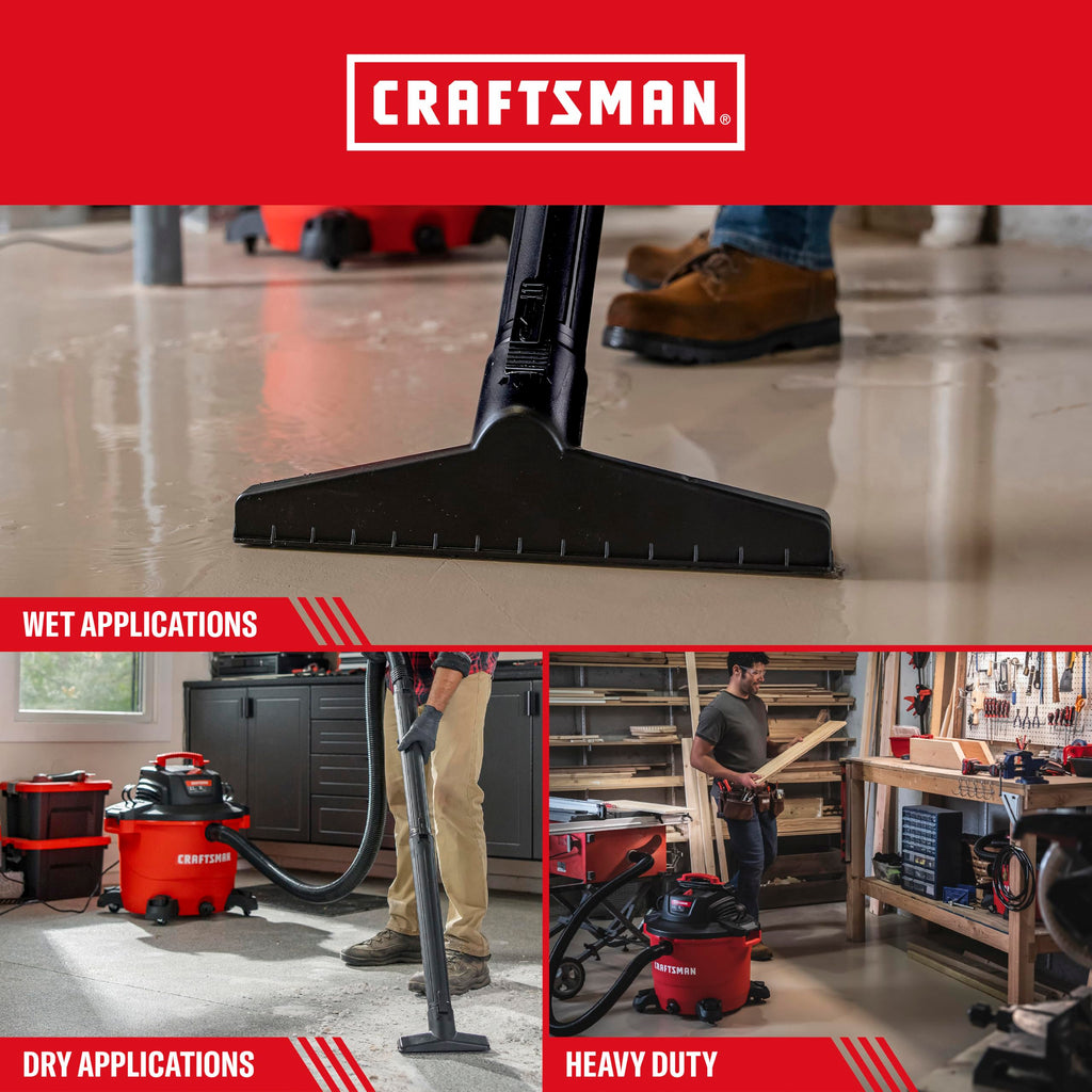 16 Gallon Wet Dry Shop Vacuum A544078