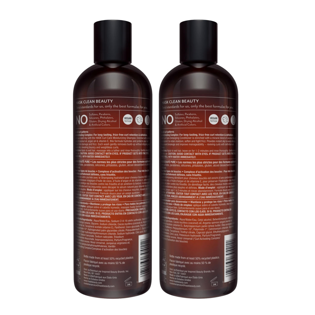 Coconut and Argan Oil Shampoo + Conditioner Set F14861