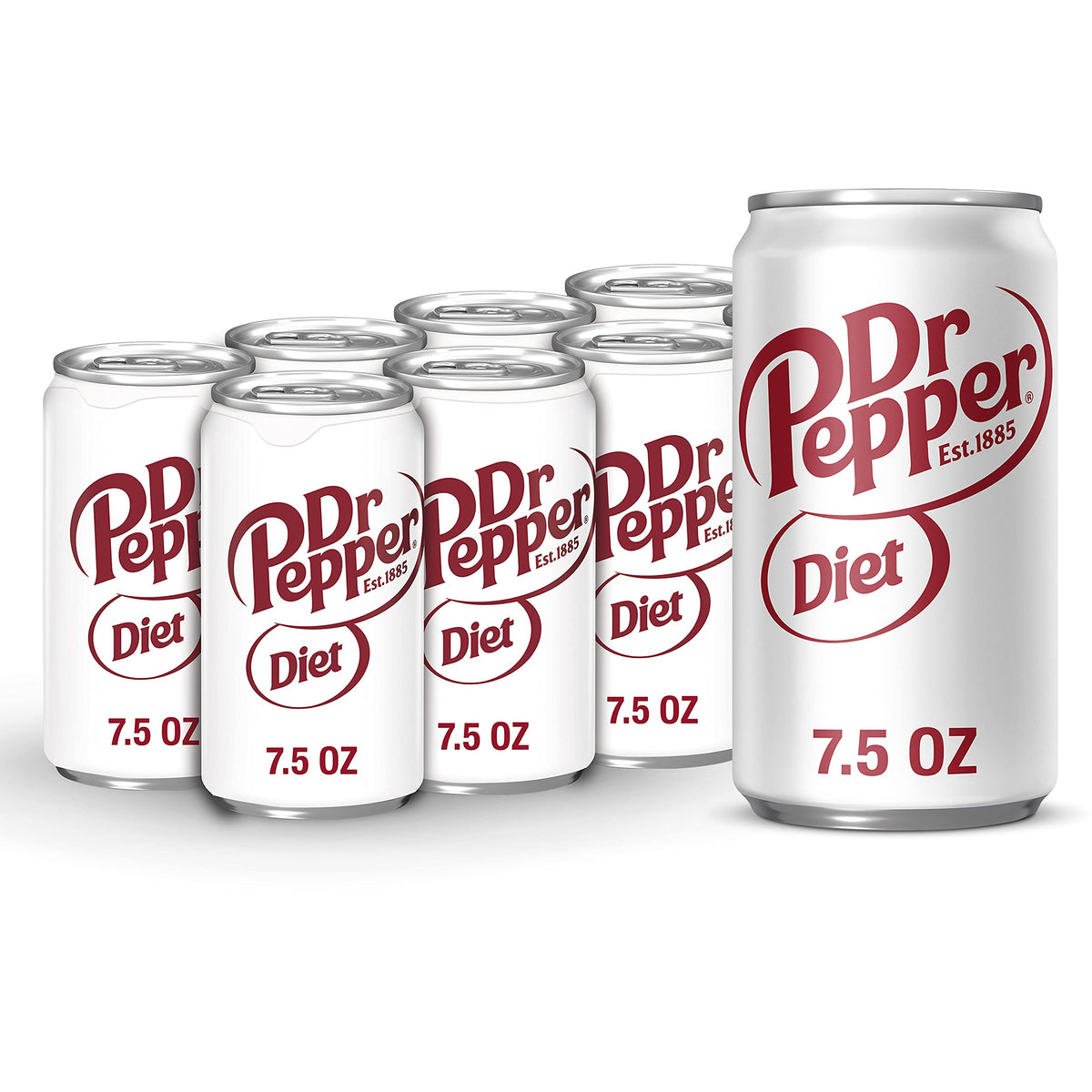 Diet Dr Pepper Soda 7.5 fl oz 8 pack K32636