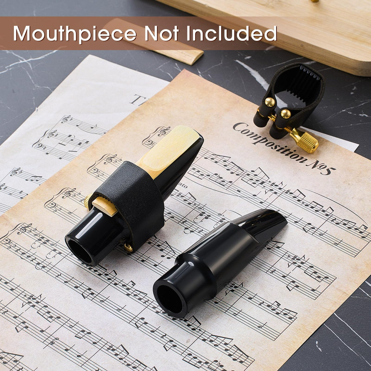 2 Pcs Alto Sax Ligature V8633