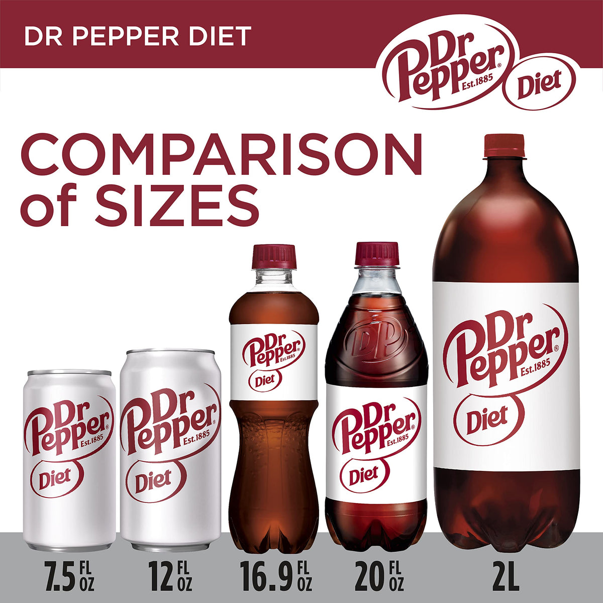 Diet Dr Pepper Soda 7.5 fl oz 8 pack K32636