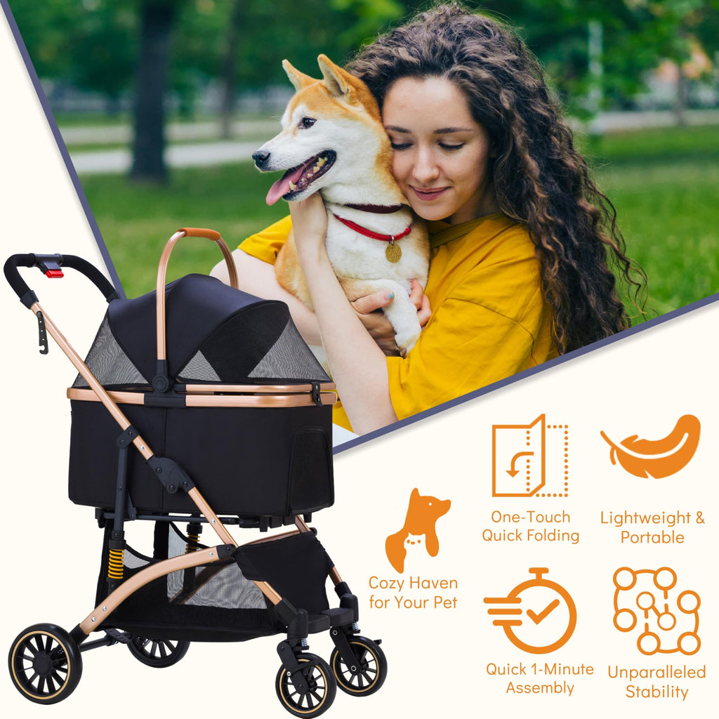 Pet Stroller for Small Dogs Cats J621447