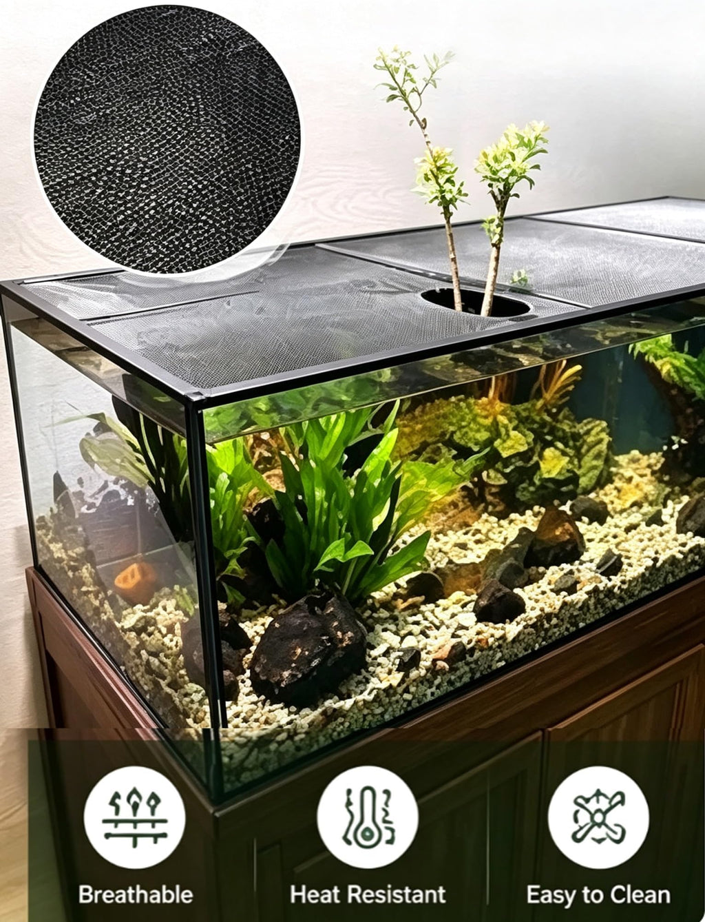 Aluminum Mesh Lid for Fish Tank N917