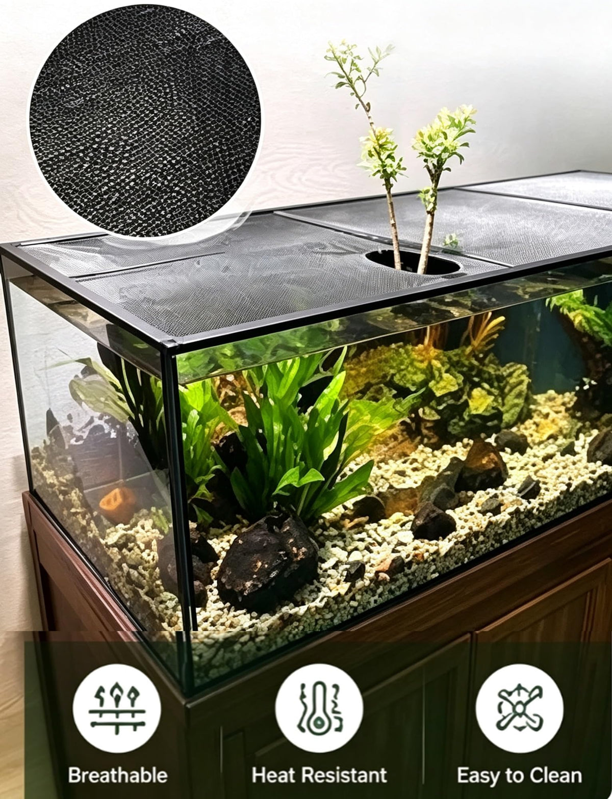Aluminum Mesh Lid for Fish Tank N917