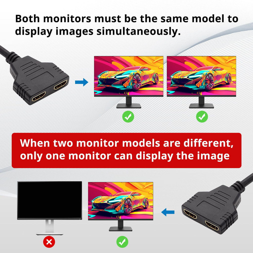 HDMI Splitter 1 in 2 Out A754