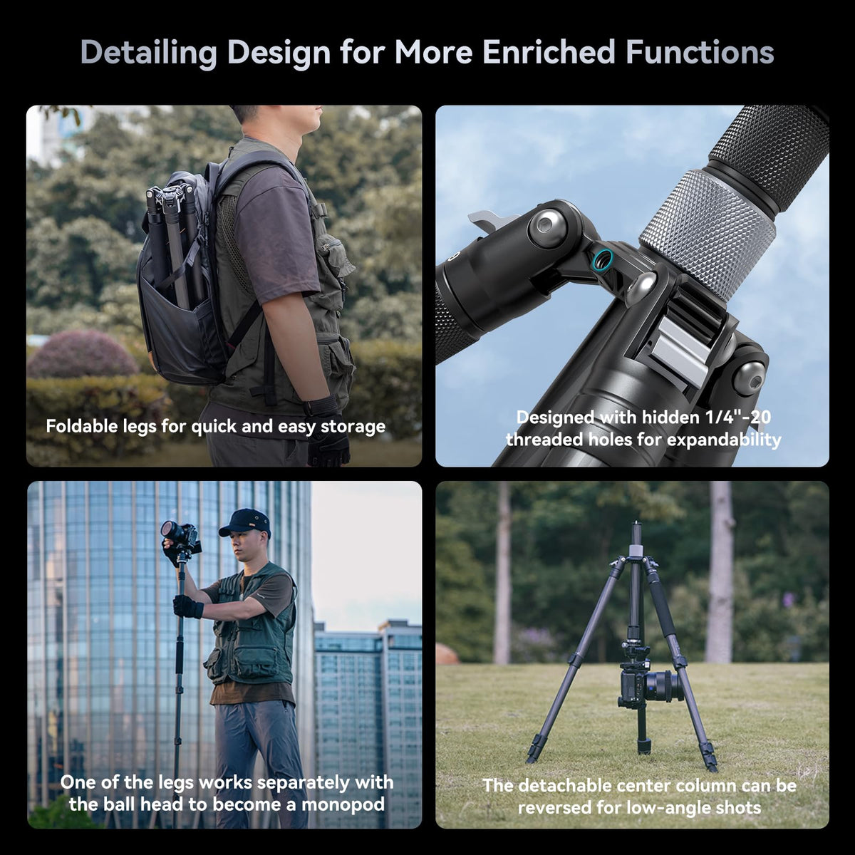 Carbon Fiber Camera Ball Head Tripod H481788