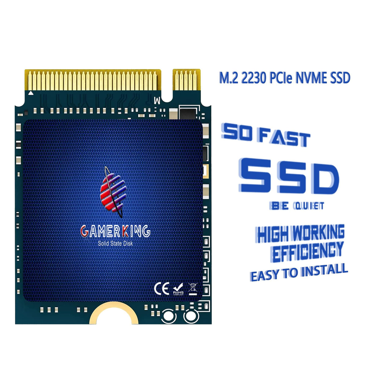 128GB M.2 2230 NVMe PCIe Gen 3.0X4 Internal SSD R4413