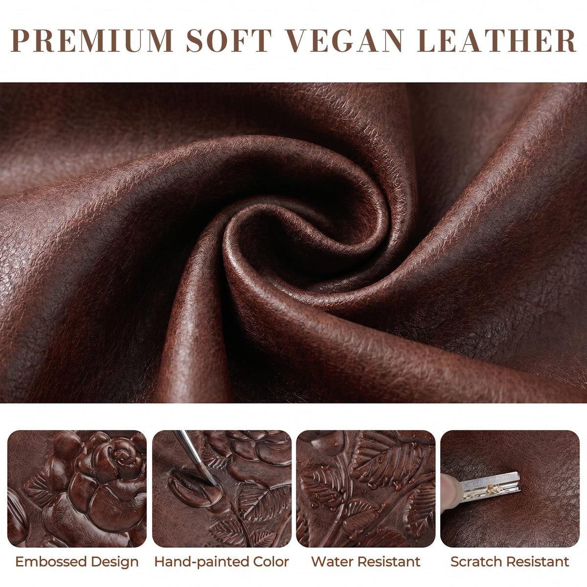 Vegan Leather Crossbody Bag B867568