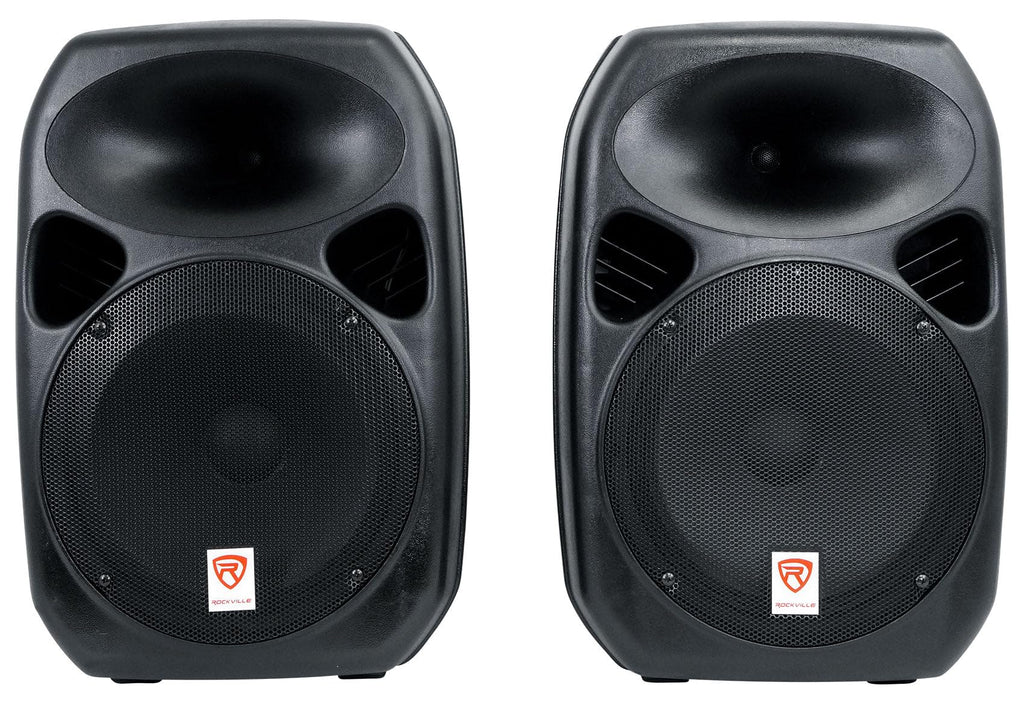 Dual 12" Powered PA Speaker Package Z835
