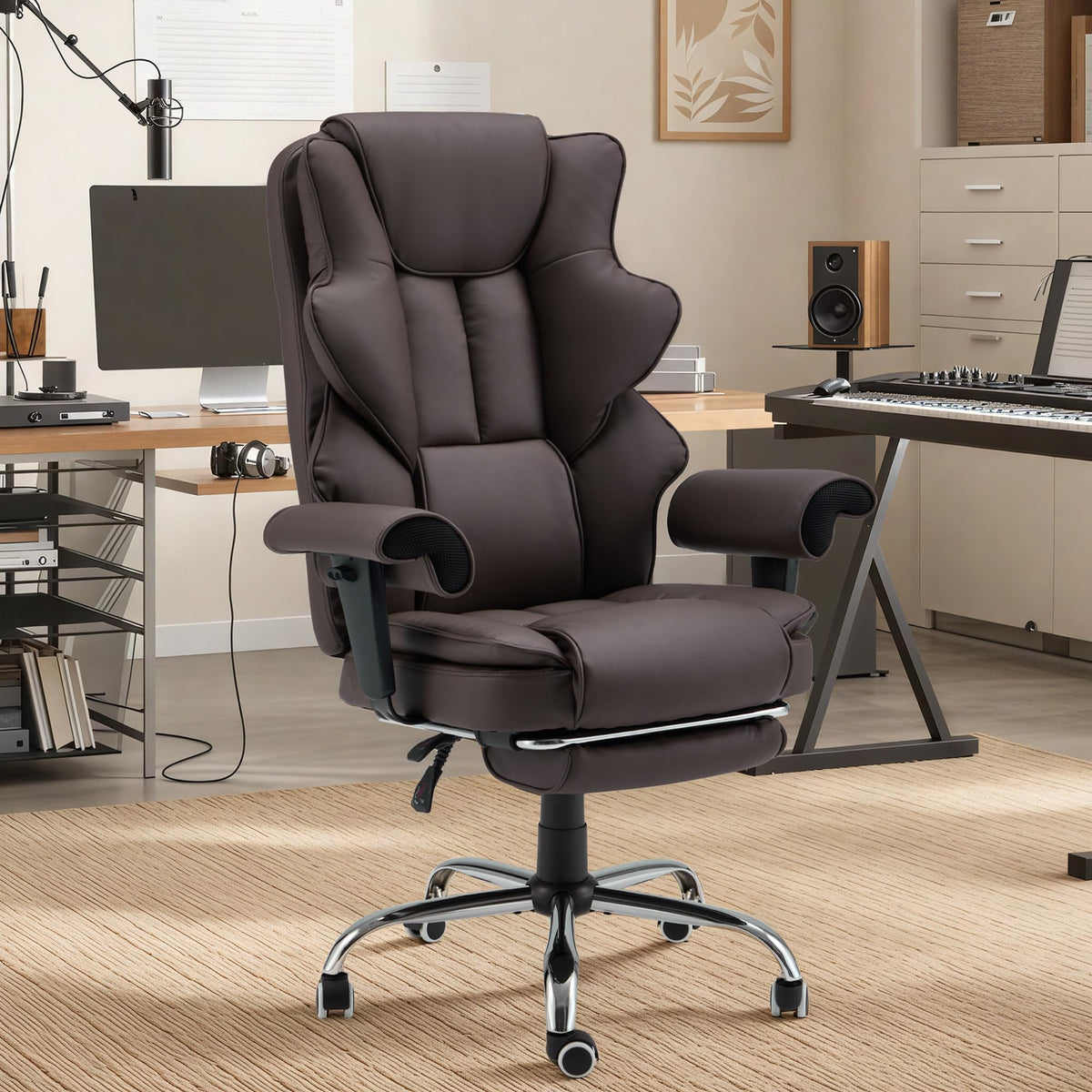 Brown Ergonomic Office Chair H715