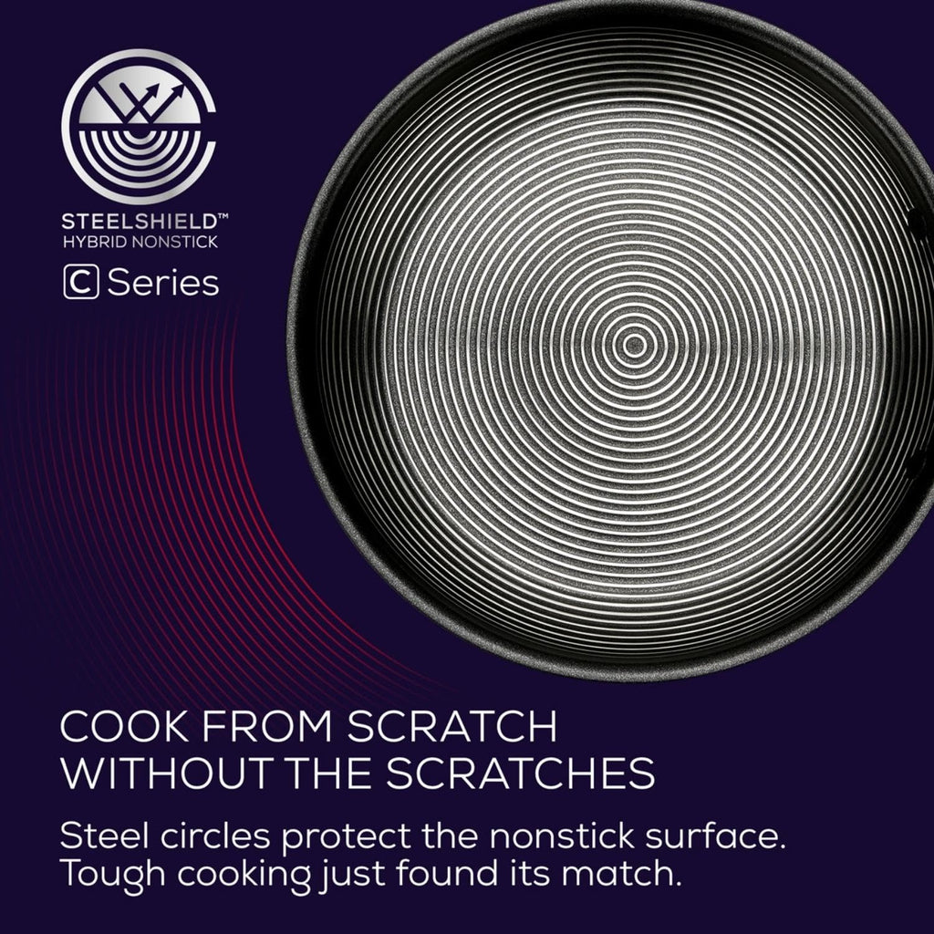 Stainless Steel Nonstick 12 Piece Cookware Set Y34233