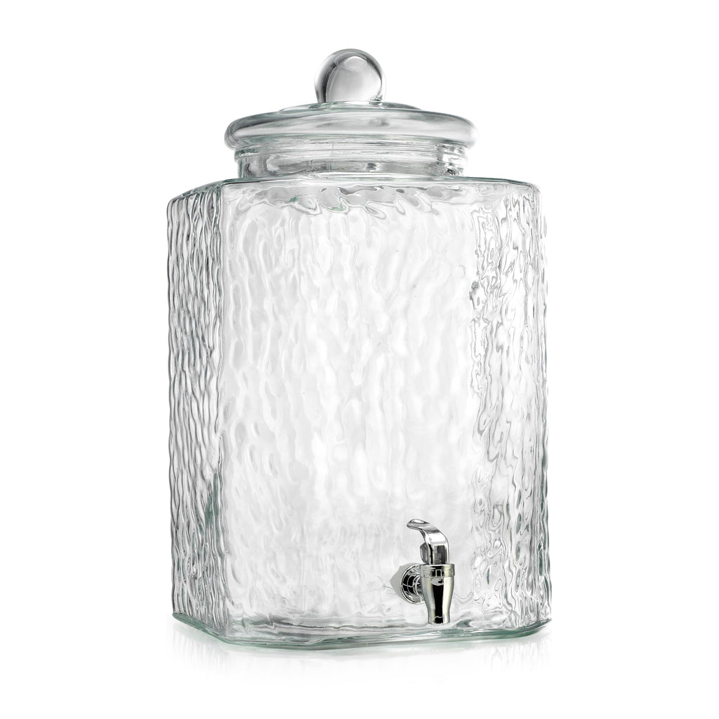 5 Gallon Glass Beverage Dispenser with Spigot Q764