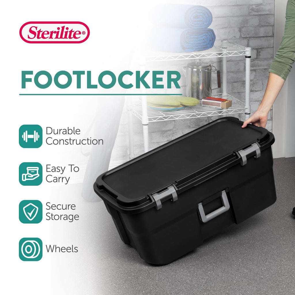 Wheeled Utility Container with Lid 22 Gallon S78328