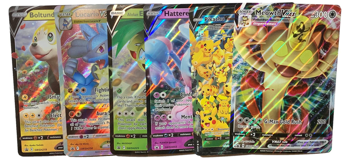 Pokemon Jumbo Card Lot x6 Y9208