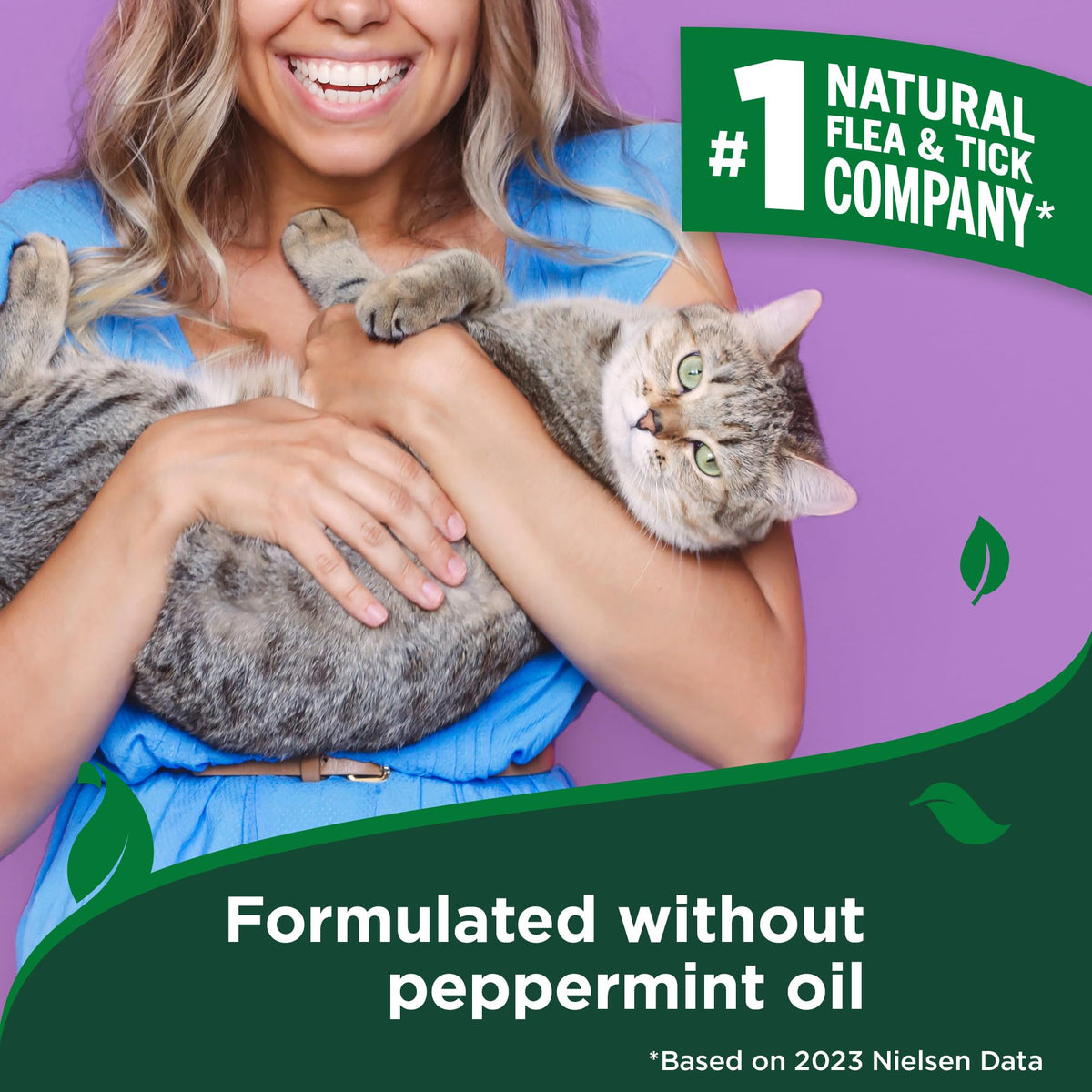 Flea & Tick Indoor Home Spray for Cats 32 oz N8303