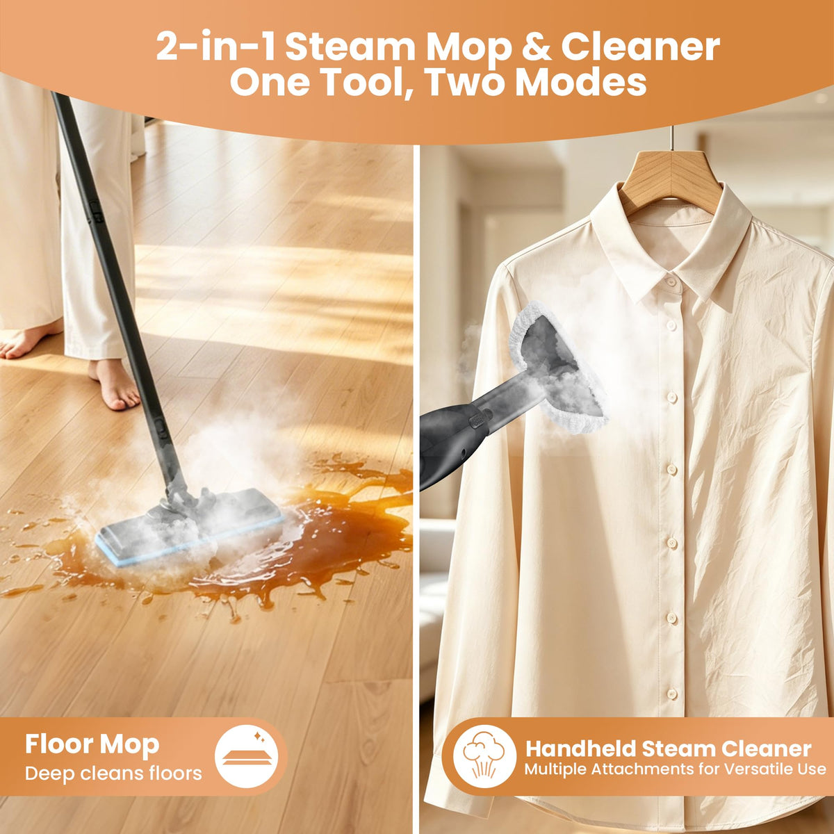 Steam Cleaner with 52oz Tank F786