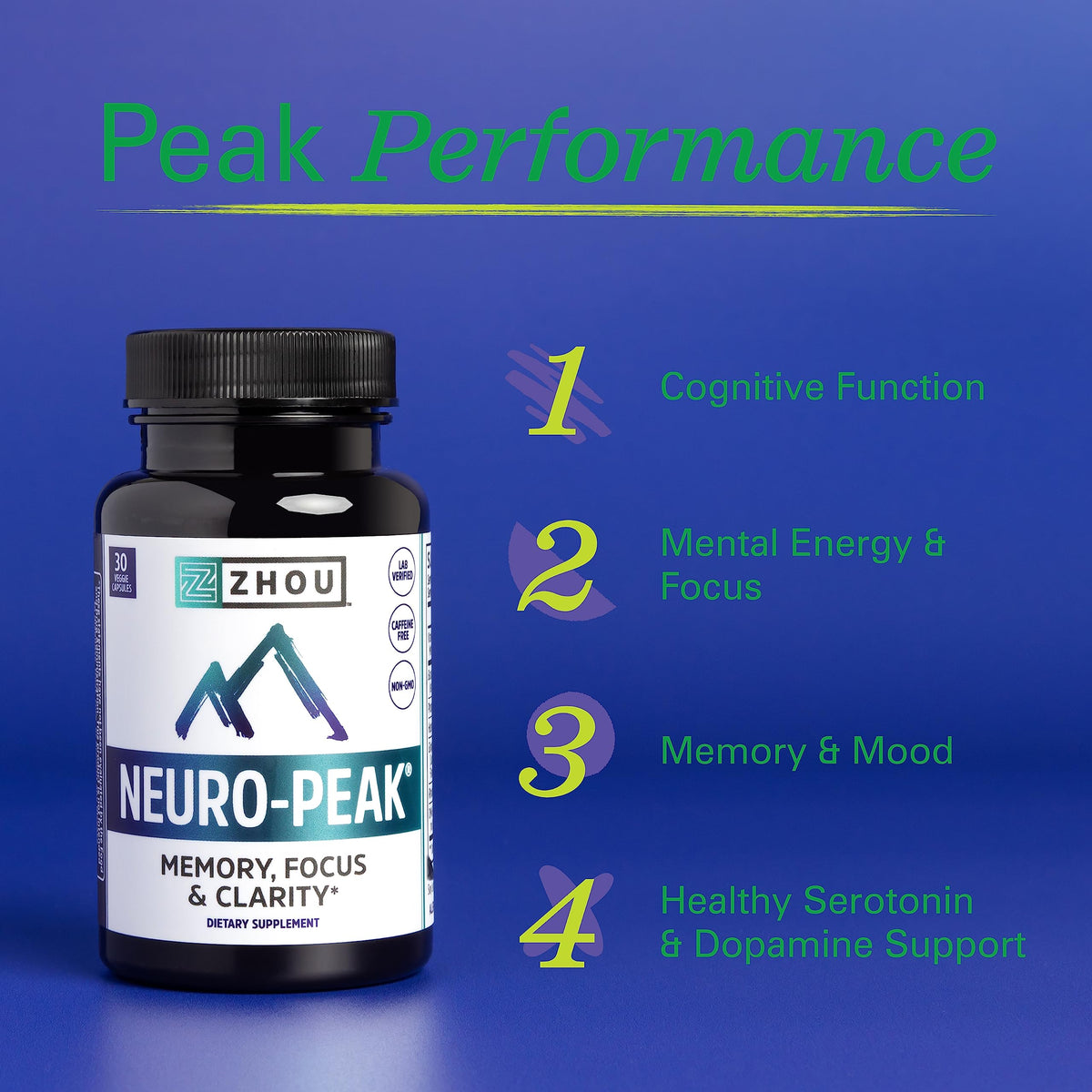 Brain Vitamins 30 Veggie Capsules Z997