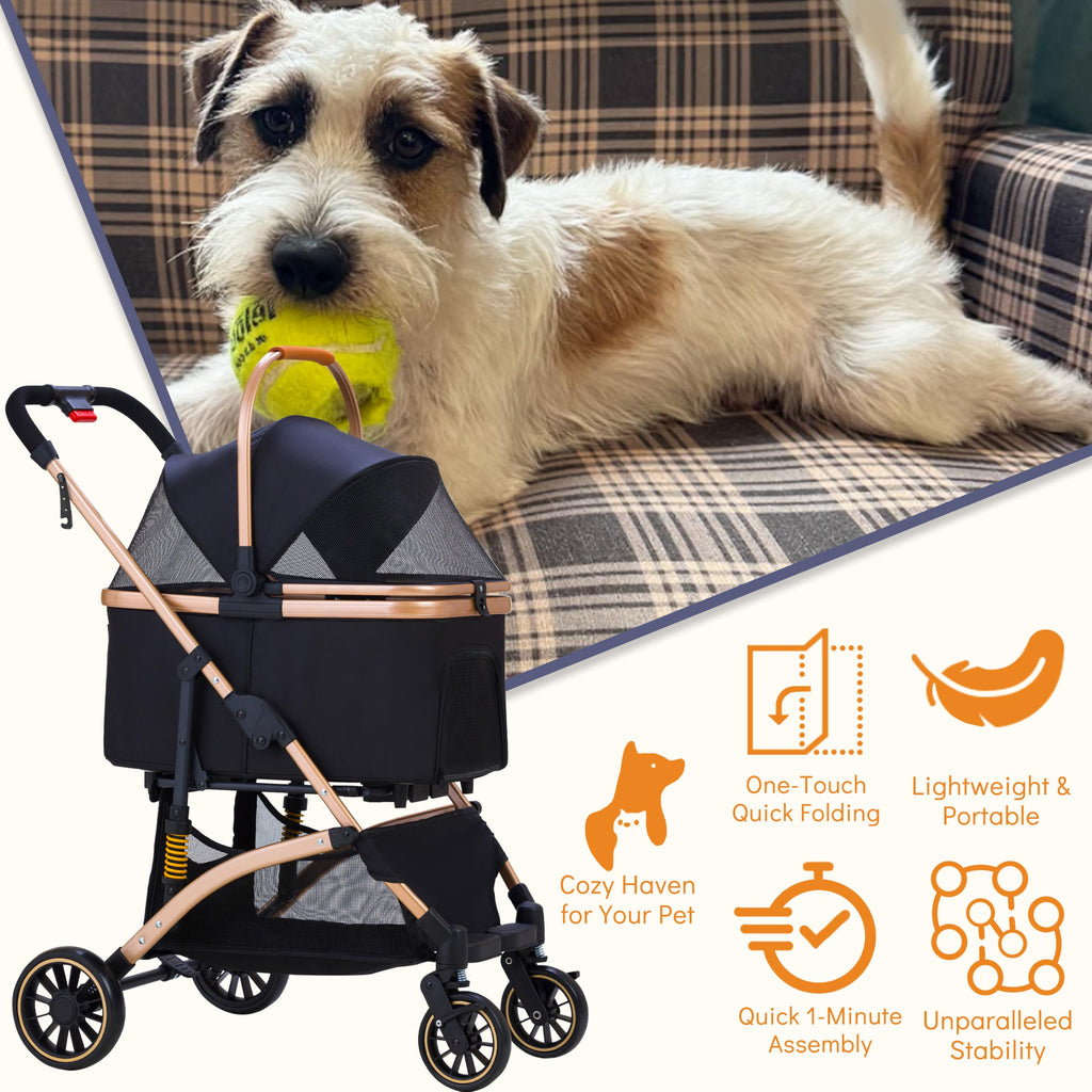 Pet Stroller for Small Dogs Cats J621447