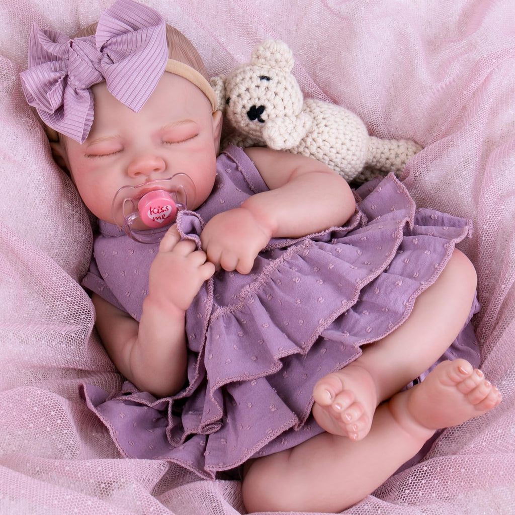 20 Inch Purple Dress Doll Clothing Set J784168