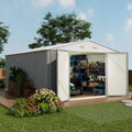 10x14 FT Outdoor Storage Shed F29959