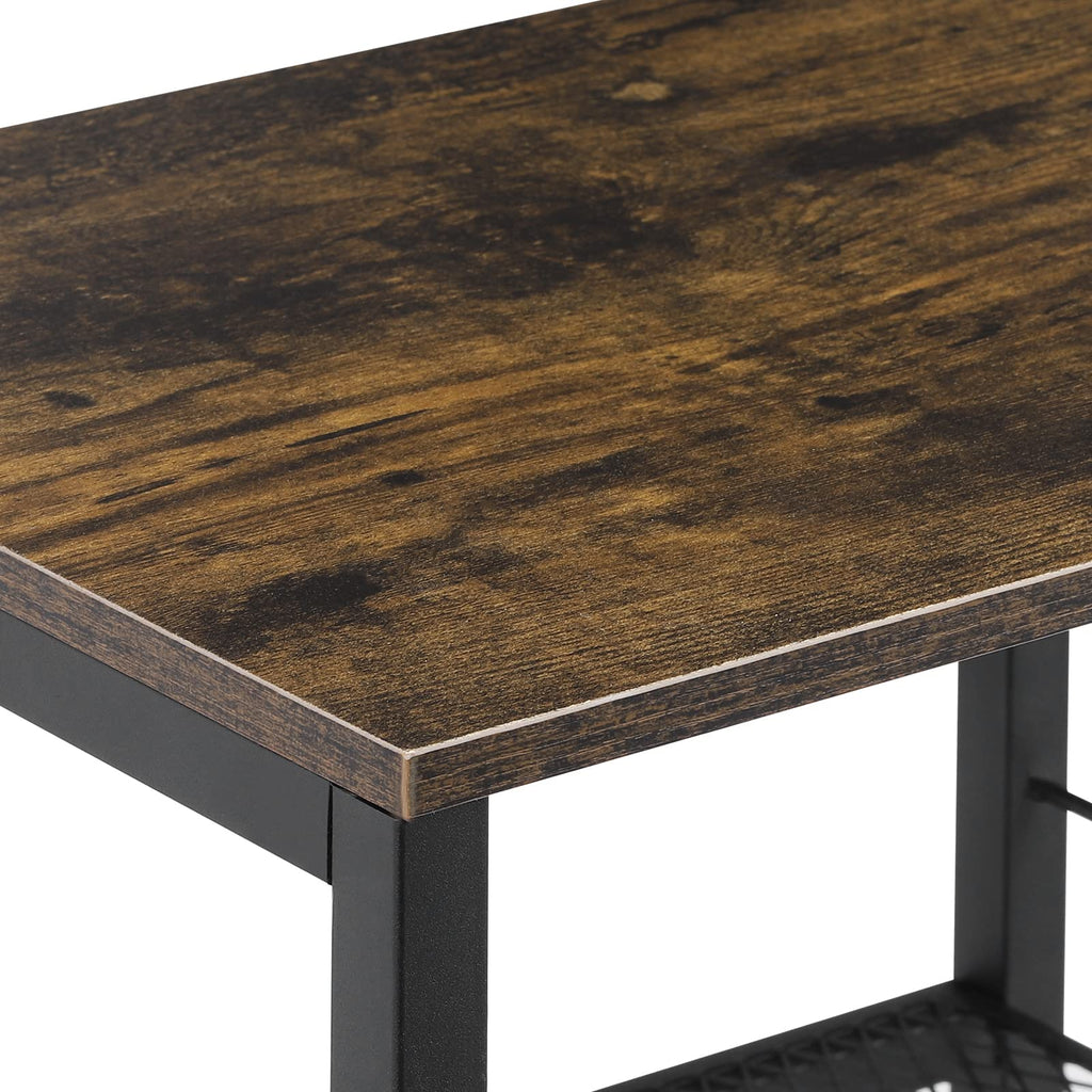3 Tier End Table with Wheel Q893319