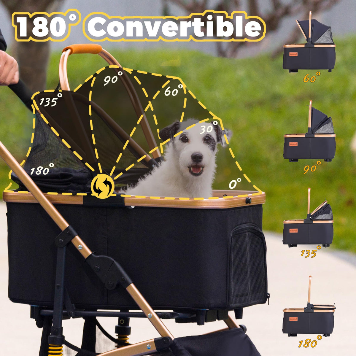 Pet Stroller for Small Dogs Cats J621447