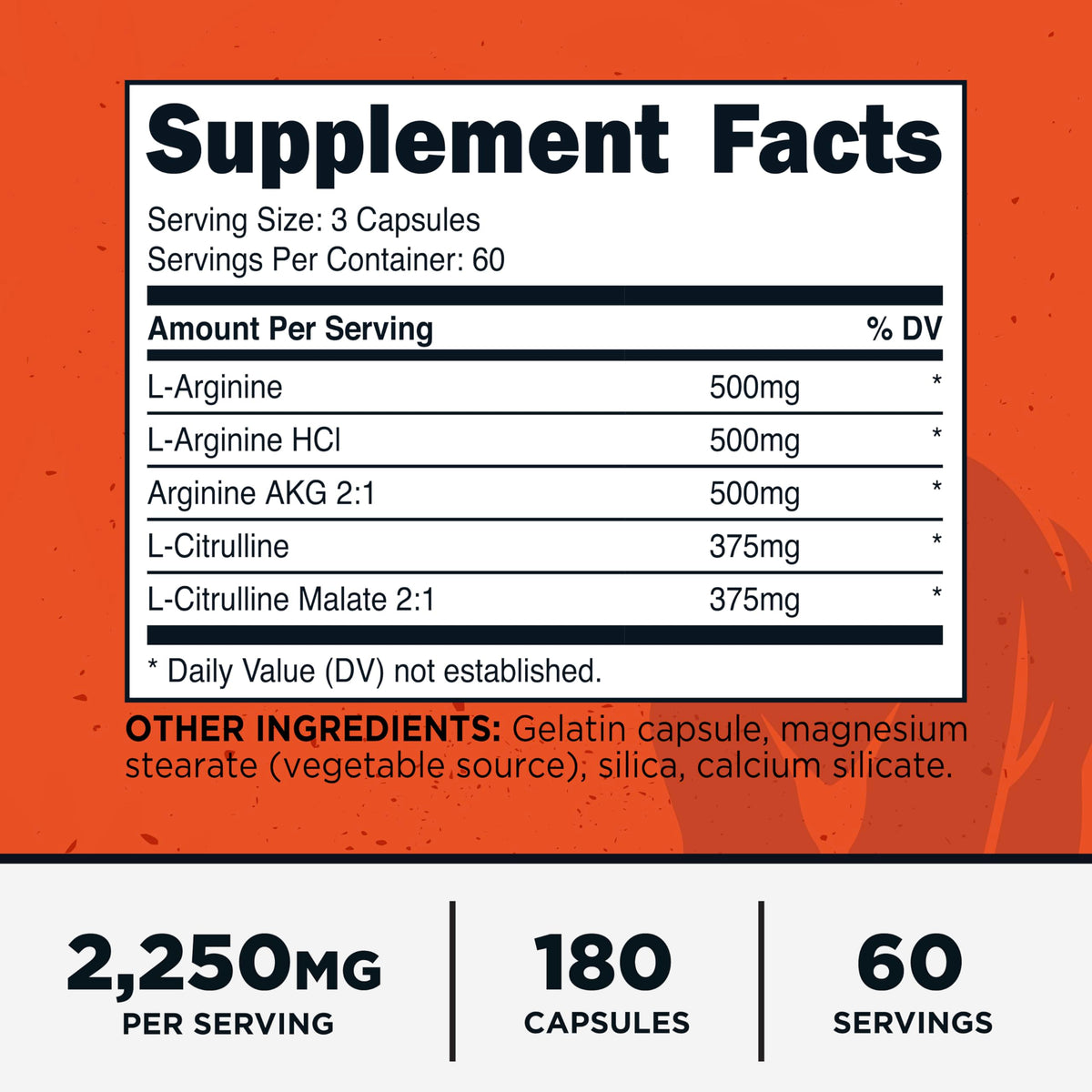 Nitric Oxide Booster 180 Capsules Q150