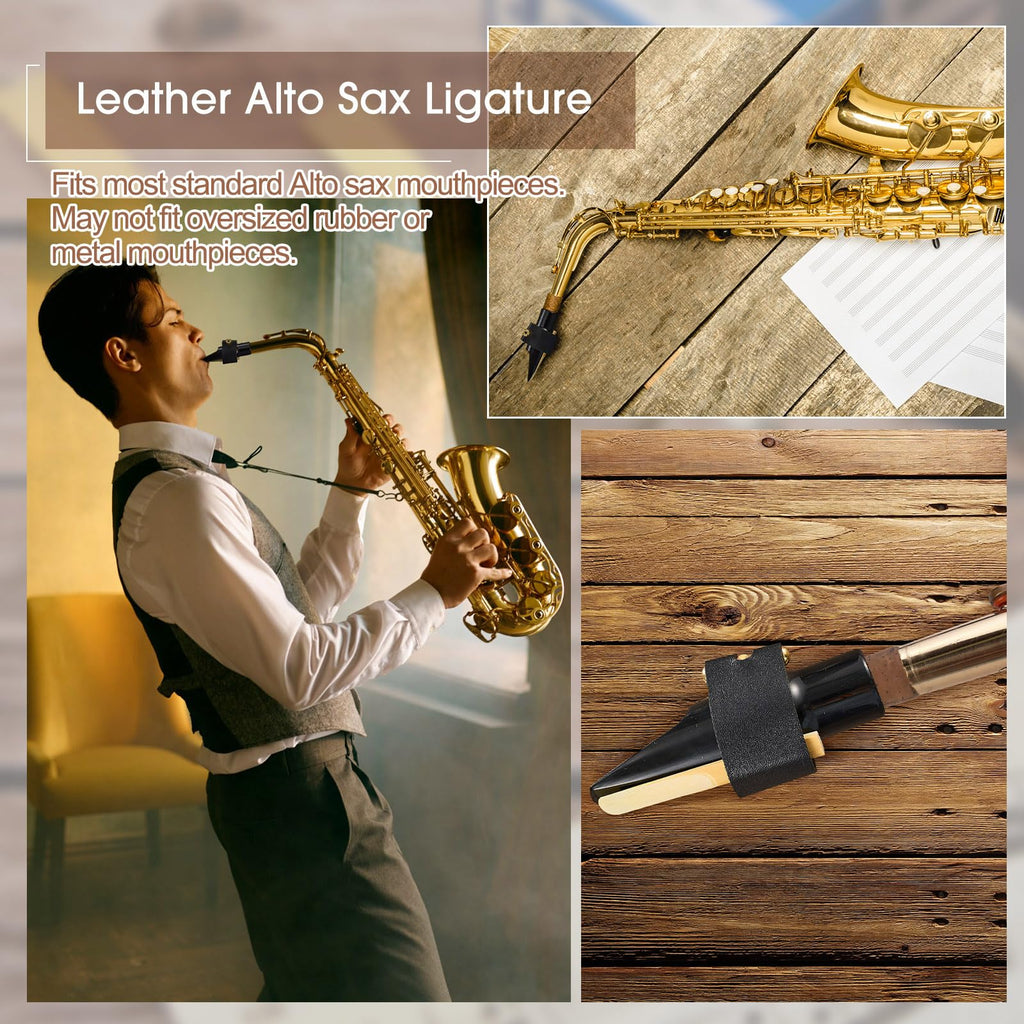 2 Pcs Alto Sax Ligature V8633