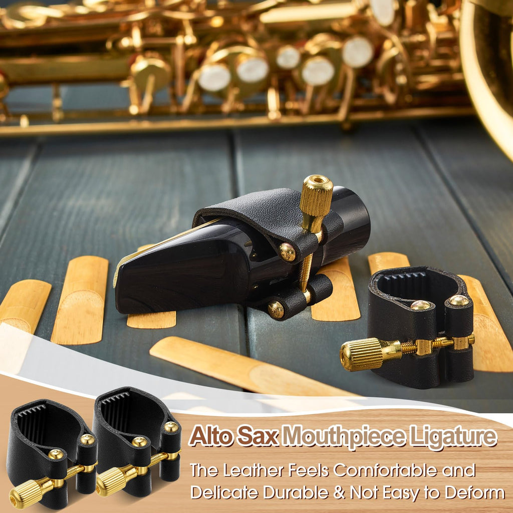 2 Pcs Alto Sax Ligature V8633
