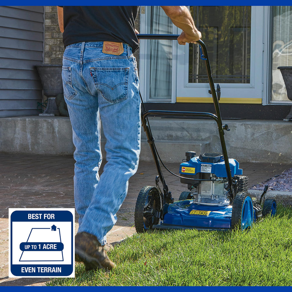 21in. 3-in-1 Gas Lawn Mower I190823